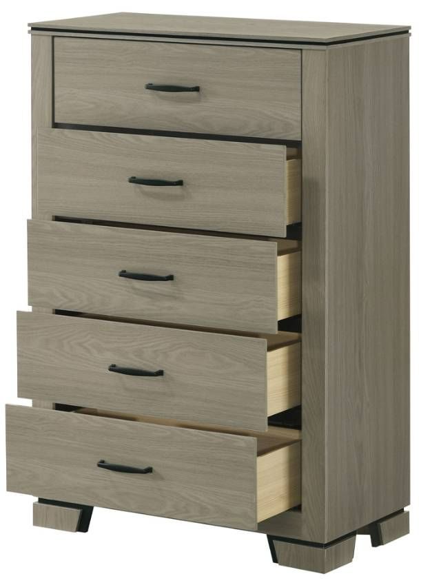 ACME Furniture Joanna Weathered Gray Chest-4