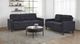 Coaster® Bowen II 2-Piece Steel Gray Upholstered Sofa Set-1