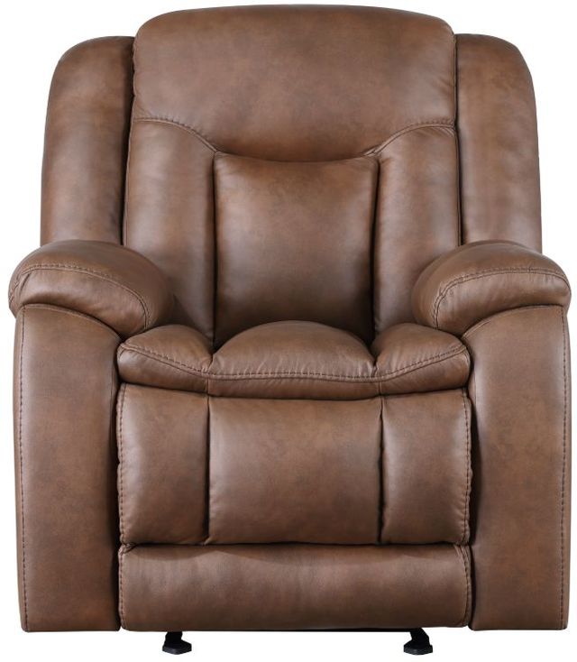 New Classic® Home Furnishings Morello Brown Power Glider Recliner-2