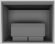 Vent-A-Hood® 30" Gunsmoke Wall Mounted Range Hood-3