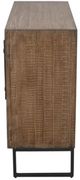 Nest Home Collections Madison Antique Natural Accent Cabinet-3