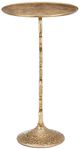 Currey & Company Jussi Gold Drinks Table-1
