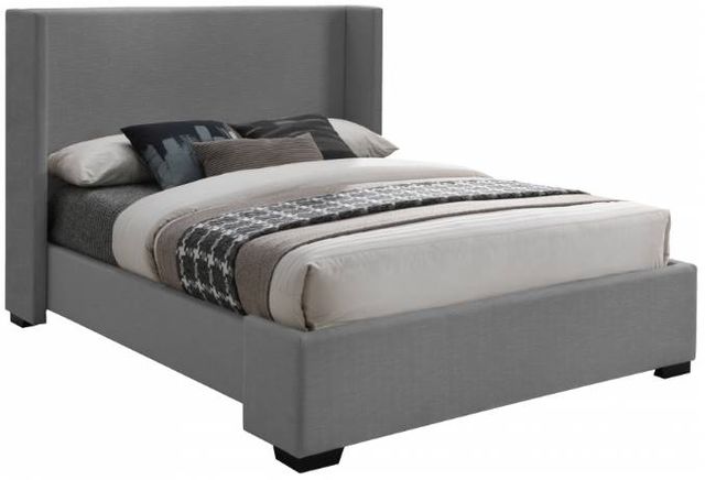 Meridian Furniture Oxford Grey Queen Bed-0