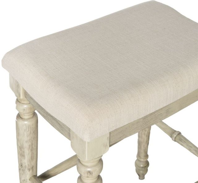 Linon Marino Antique White Bar Stool-3