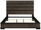 Homelegance® Acworth Black/Brownish Gray Queen Panel Bed-4