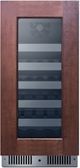 Summit® 15" Panel Ready Built-In Wine Cooler-0