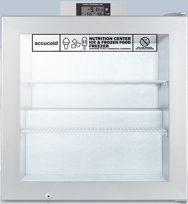 Accucold™ Nutrition Center Series 24" 2 Cu. Ft. Stainless Steel Frame Compact All Freezer-0