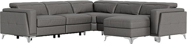 Palliser® Furniture Customizable Paolo 5-Piece Power Reclining Right-Arm Facing Sectional and Chaise-0