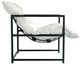 A & B Home Bronya Black/Cream Accent Chair-2