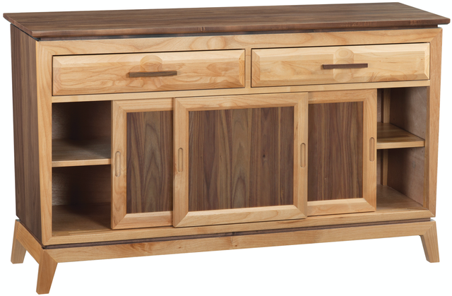 Whittier Wood® Furniture Addison Duet 54" Storage Console-2