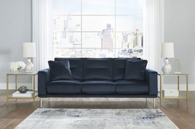 Signature Design by Ashley® Macleary Navy Sofa-4