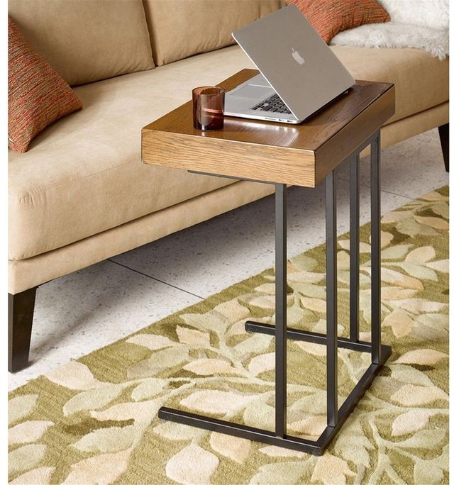 Olliix by INK+IVY Pecan Jayce Wynn Pull Up Table-1