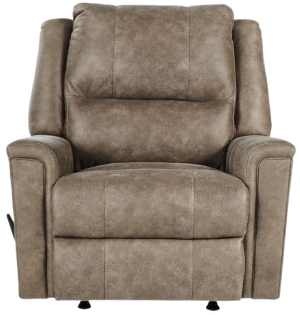Signature Design by Ashley® Skymaker Fog Manual Rocker Recliner-1