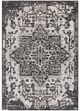 Surya Eagean Charcoal/Light Beige 4'x6' Area Rug-0