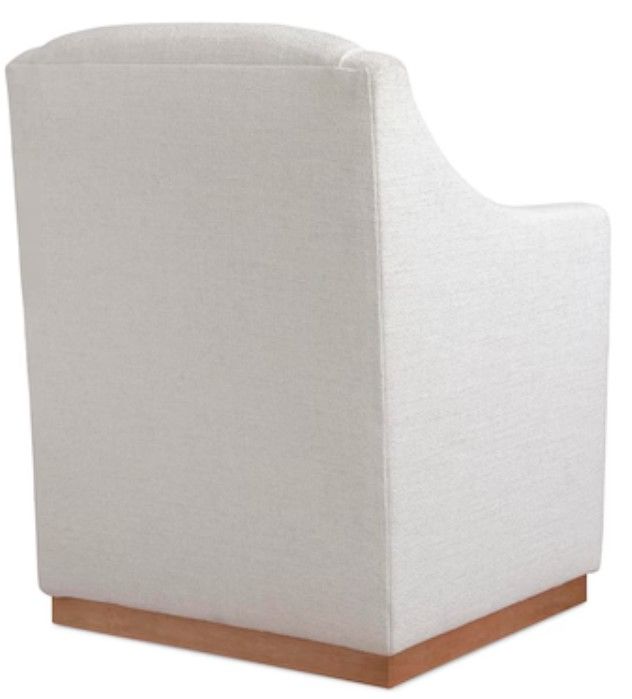 Bassett® Furniture Customizable Benchmade Banks Upholstered Dining Arm Chair-2