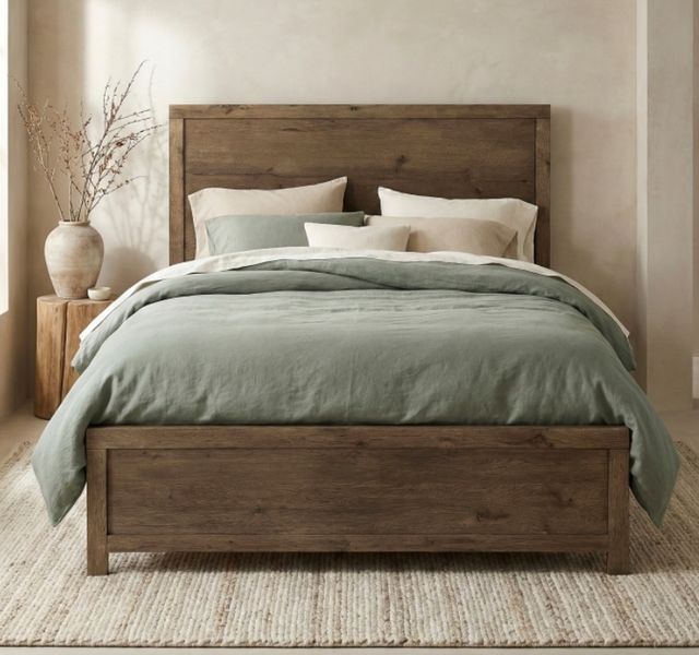 Homelegance® Matisse Brown California King Panel Bed-1