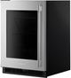 Kitchenaid® 24" 5.2 Cu Ft. Stainless Steel Under the Counter Refrigerator With Glass Door-2