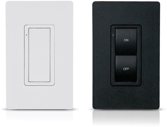 Crestron Cameo® Express Wireless In-Wall Switch, 230V-Almond Smooth