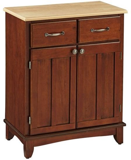 homestyles® Buffet Of Buffets Cherry/Natural Wood Server-0