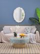A & B Home Shelby White Mirror-5