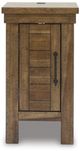 Signature Design by Ashley® Moriville Tobacco Brown Chairside End Table-1