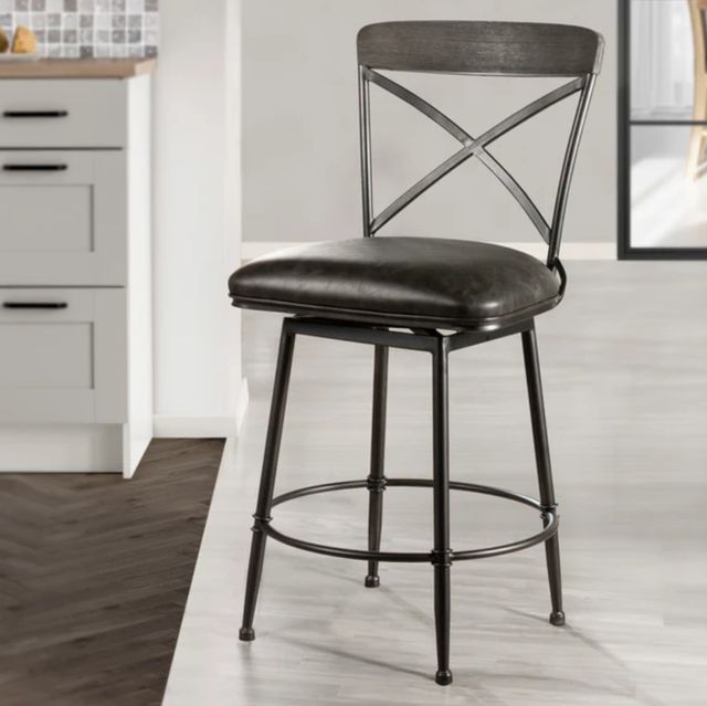 HH2 Home Decker Gray Counter Stool-3