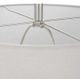 Uttermost® Pinpoint Gray/Light Gray/White Table Lamp-3