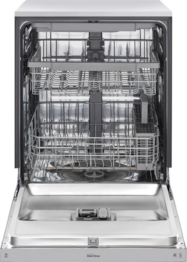 LG 24" PrintProof™ Stainless Steel Front Control Built In Dishwasher-11