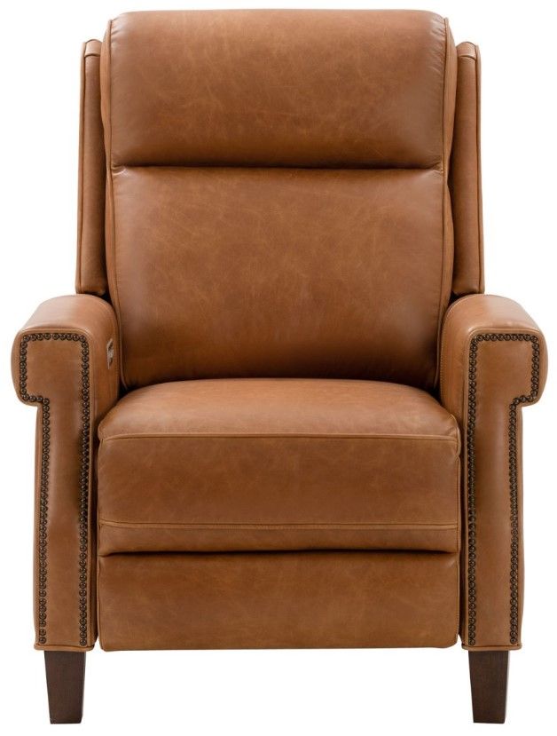 BarcaLounger® Byron Chaps Saddle Leather Power Recliner-3
