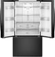 Whirlpool® 36" 30.5 Cu. Ft. Black French Door Refrigerator with Internal Water Dispenser-1