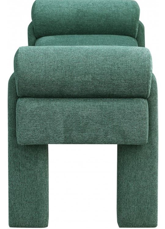Meridian Furniture Stefano Green Bench-2