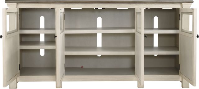 Signature Design by Ashley® Bolanburg Two-tone 74" TV Stand-2