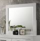 Coaster® Ives White High Gloss Dresser Mirror-2