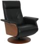 Fjords® Modern Living Hans Black Medium Relaxer-1