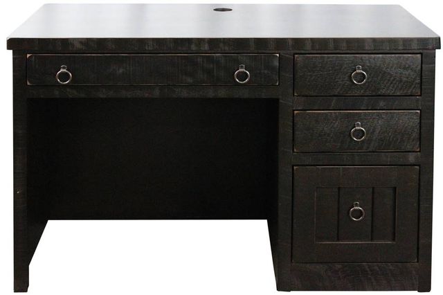 American Heartland Manufacturing Rustic Single Pedestal Desk-1