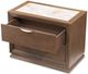 Michael Amini® Portrait Sienna Brown 2-Drawer Nightstand-4