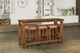Horizon Home® Urban Rustic Brown 24" Counter Stool-4
