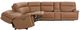 Bassett® Furniture Club Level Fletcher 6-Piece Antelope L-Shape Power Reclining Sectional-2