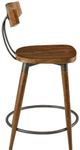 Olliix by INK+IVY Brown Frazier 24" Counter Stool-2