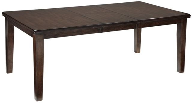 Signature Design by Ashley® Haddigan 5-Piece Dark Brown Dining Room Table Set-1