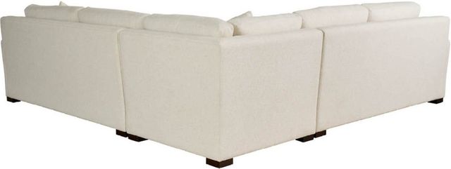 Clearance Universal Explore Home™ Anna 3-Piece Henequen Ivory Curved Sectional-2