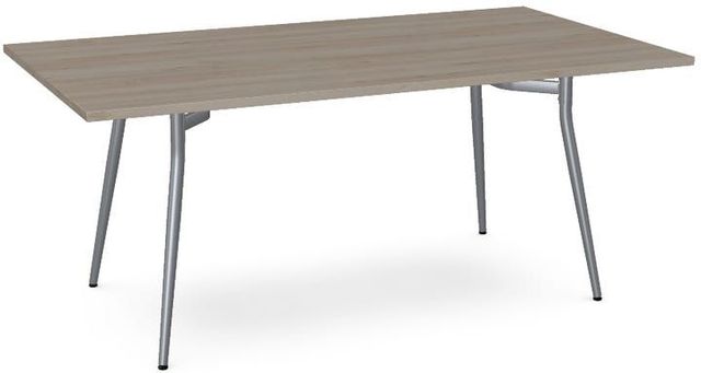 Amisco Customizable Alys 31" Rectangular Table with 72" Thermo Fused Laminate Top-0