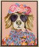 Stylecraft Glitzy Golden Wall Art-0
