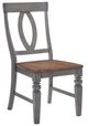 TEI St. Pete Napoleon Maple/Storm Gray Side Chair-0