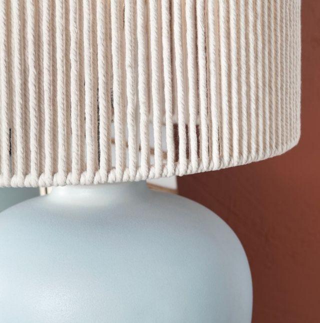 Crestview Collection Wakefield Blue Table Lamp-3