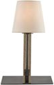 Currey & Company Oldknow Off-White/Polished Concrete Bookcase Lamp-1