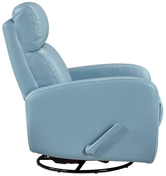 Homelegance® Sorrento Blue Manual Swivel Glider Recliner-3
