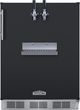 Summit® 5.3 Cu. Ft. Black Built-In Beer Kegerator-0