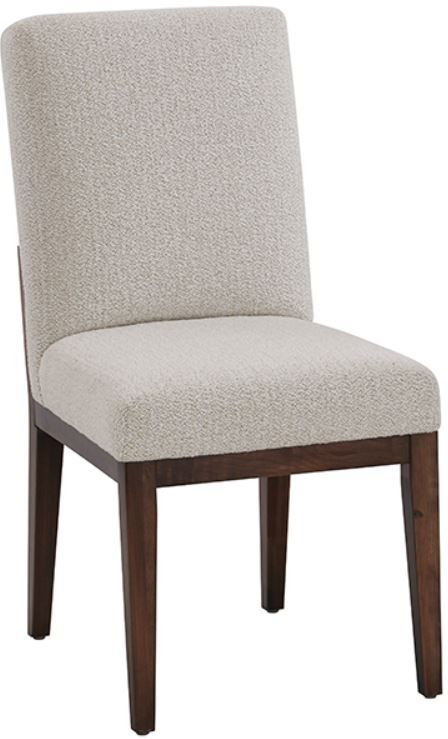 Artisan & Post by Vaughan-Bassett Crafted Cherry by Ben & Erin Napier Oatmeal/Dark Cherry Upholstered Side Chair-0