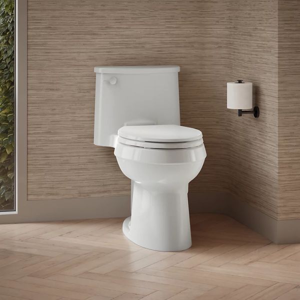 KOHLER® Adair® White 1-Piece Elongated Toilet, 1.28 Gpf-2